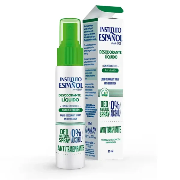 INSTITUTO ESPAÑOL ANTI IRRITATION liquid deodorant spray 50 ml