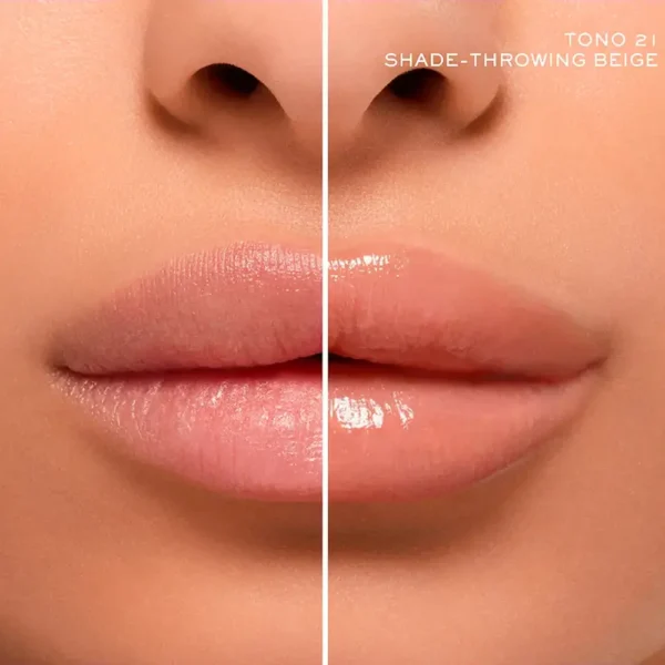 LANCÔME LIP IDÔLE BUTTERGLOW lipstick #21-throwing beige