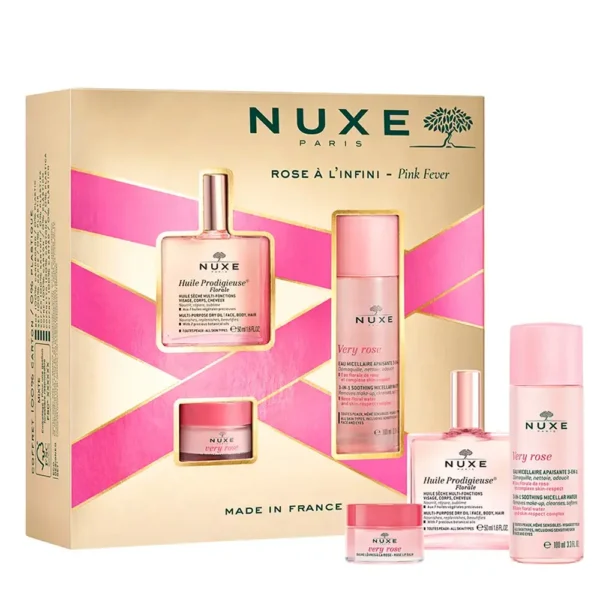 NUXE PRODIGIEUX PINK FEVER set 3 pcs