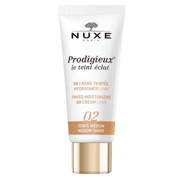 NUXE PRODIGIEUX LE TEINT ECLAT tinted moisturizing BB cream #Medium 30 ml