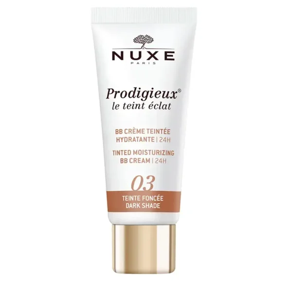 NUXE PRODIGIEUX LE TEINT ECLAT tinted moisturizing BB cream #Dark shade 30 ml