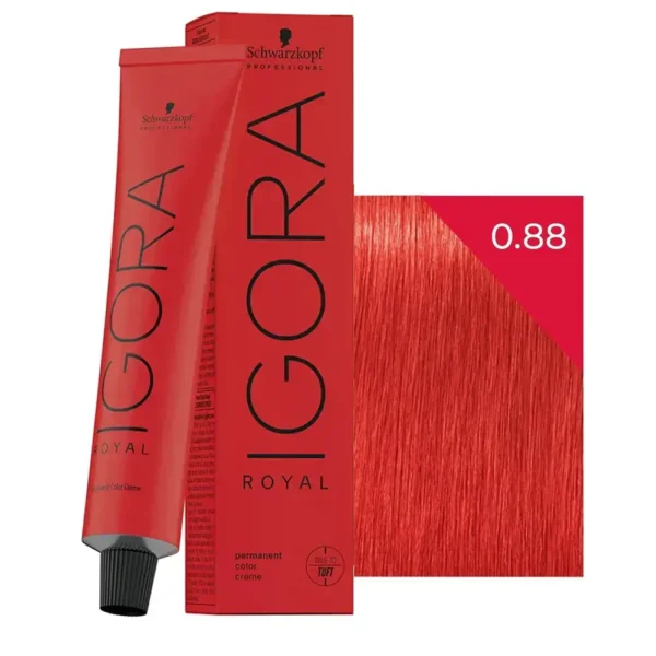 SCHWARZKOPF IGORA ROYAL 0-88 concentrate colors – red