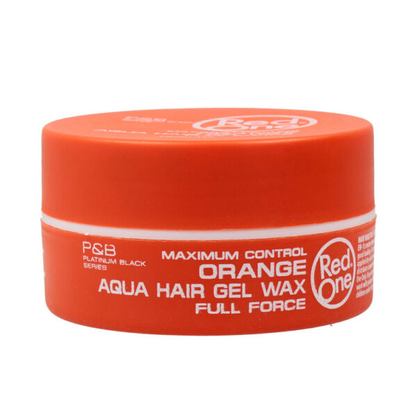 RED ONE FULL FORCE AQUA HAIR WAX gel #orange 150 ml