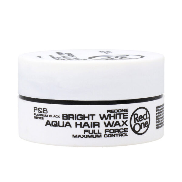 RED ONE FULL FORCE AQUA HAIR WAX maximum control bright white 150 ml