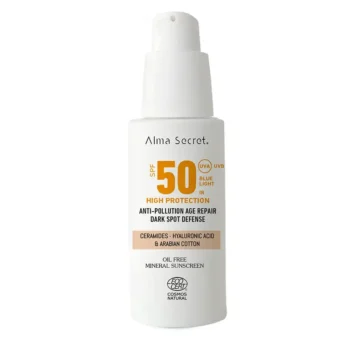 ALMA SECRET HIGH PROTECTION Facial Cream with Color SPF50 #Sand, 50 ml ALMA SECRET HIGH PROTECTION Facial Cream with Color SPF50 #Sand, 50 ml, EAN 8436568713496