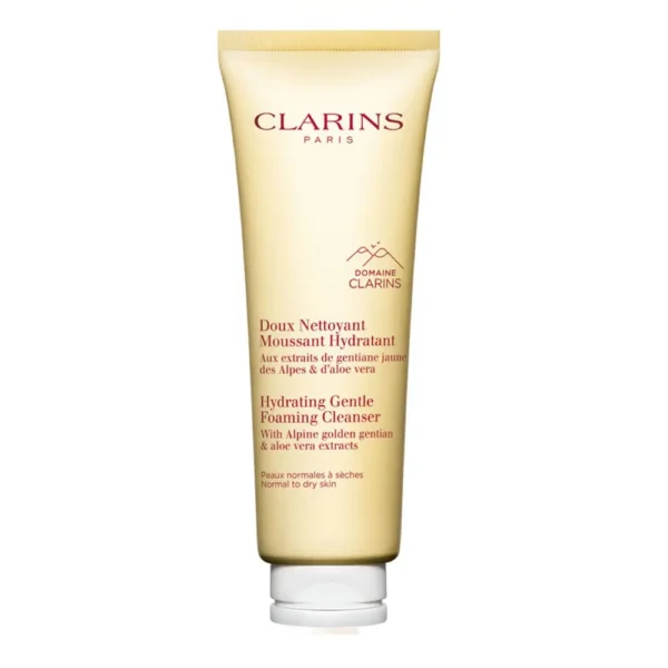 CLARINS HYDRATING GENTLE FOAMING CLEANSER for normal to dry skin 125 ml