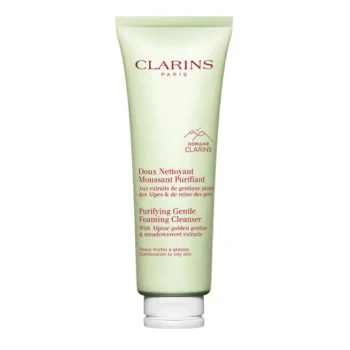 CLARINS PUHDISTAVA HELLÄVARAINEN FOAMING CLEANSER sekaiholle ja rasvoittuvalle iholle 125 ml