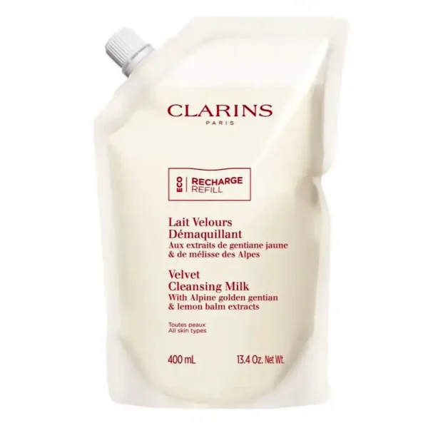 CLARINS VELVET CLEANSING MILK refill all skin types 400 ml