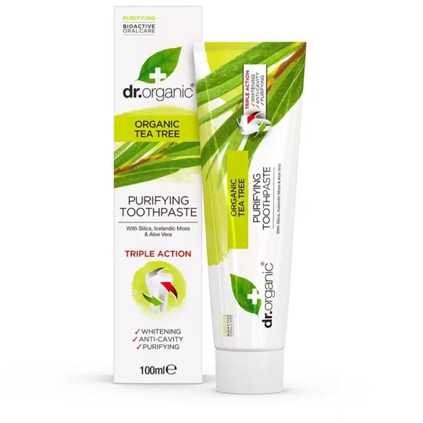 DR. ORGANIC BIOACTIVE ORGANIC tea tree toothpaste 100 ml