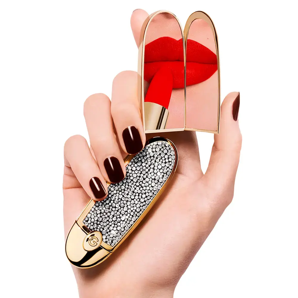 GUERLAIN ROUGE G boîtier #LE STRASSÉ GUERLAIN ROUGE G boîtier #LE STRASSÉ