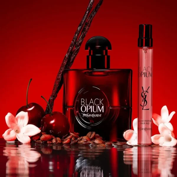 YVES SAINT LAURENT BLACK OPIUM OVER RED eau de parfum 90 ml