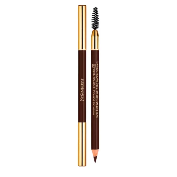 YVES SAINT LAURENT DESSIN DES SOURCILS eyebrow pencil #2-dark brown