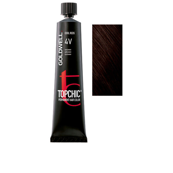 GOLDWELL TOPCHIC permanent hair color #4V 60 ml