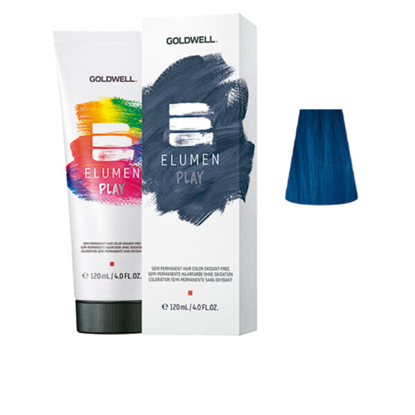 GOLDWELL ELUMEN PLAY semi permanent hair color oxidant-free #blue 120 ml