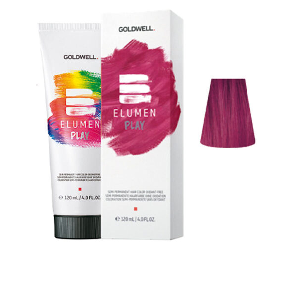 GOLDWELL ELUMEN PLAY semi permanent hair color oxidant-free #berry 120 ml