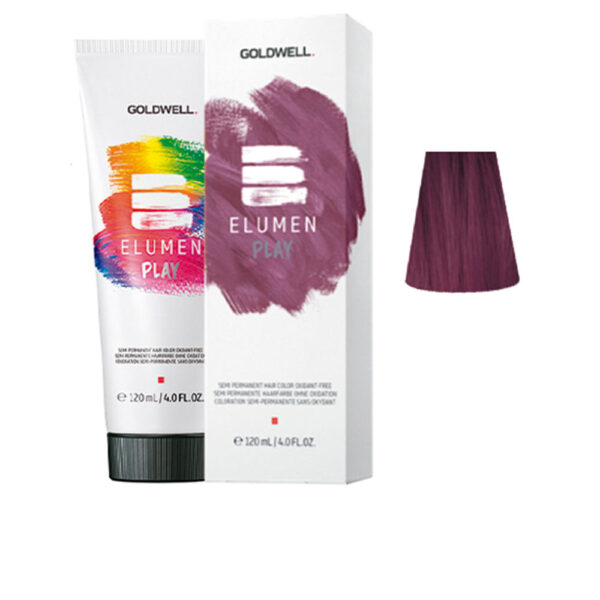 GOLDWELL ELUMEN PLAY semi permanent hair color oxidant-free #purple 120 ml