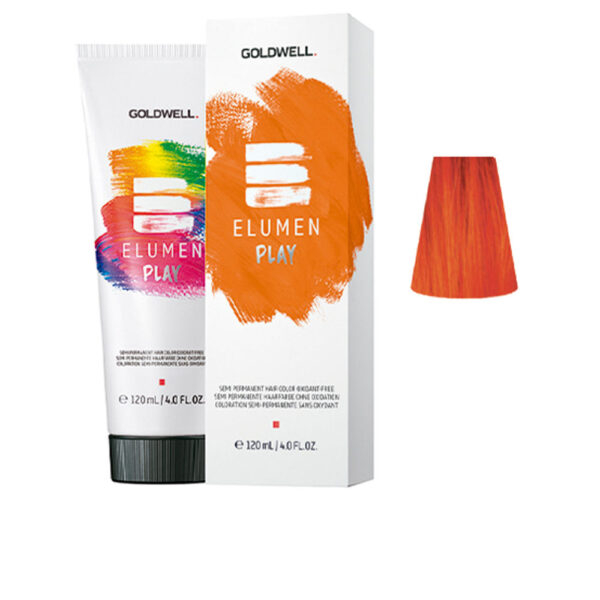 GOLDWELL ELUMEN PLAY semi permanent hair color oxidant-free #orange 120 ml