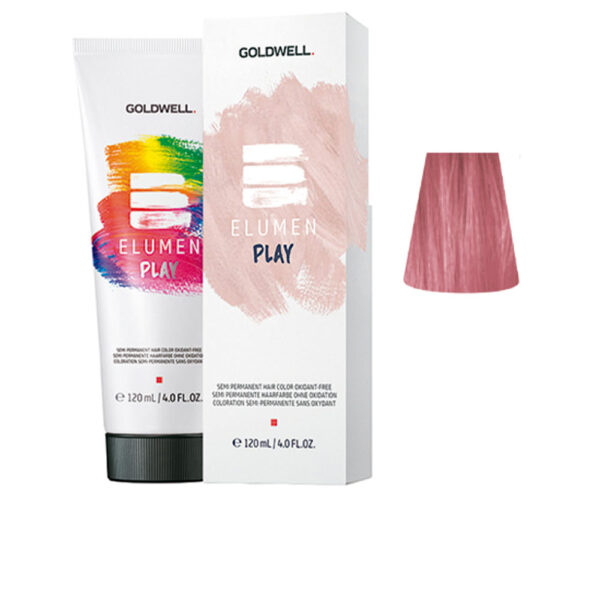 GOLDWELL ELUMEN PLAY semi permanent hair color oxidant-free #rose 120 ml