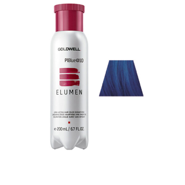 GOLDWELL ELUMEN long lasting hair color oxidant free #PlBlue@10 200 ml