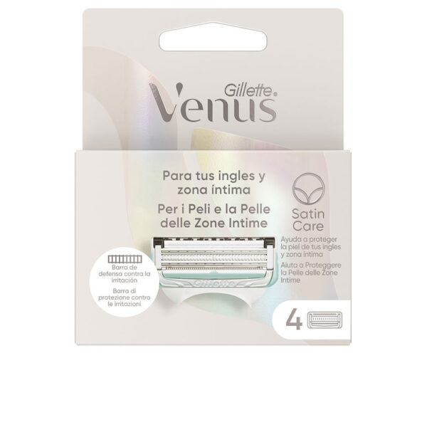 GILLETTE VENUS INTIMA charger 4 refills