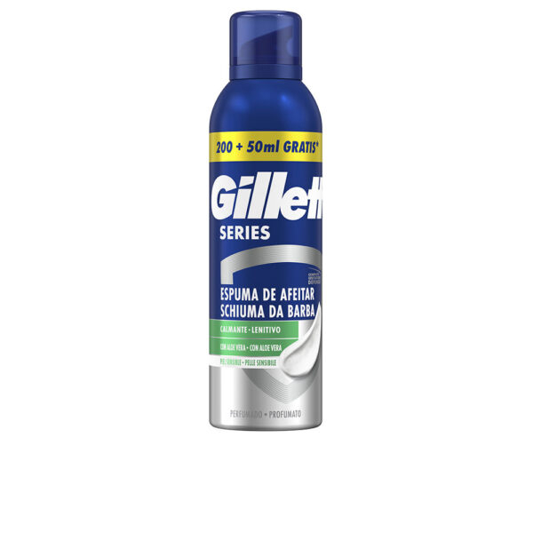 GILLETTE SERIES sensitive skin shaving foam 250 ml