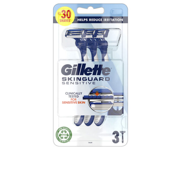 GILLETTE SKINGUARD SENSITIVE disposable razor blades 3 units