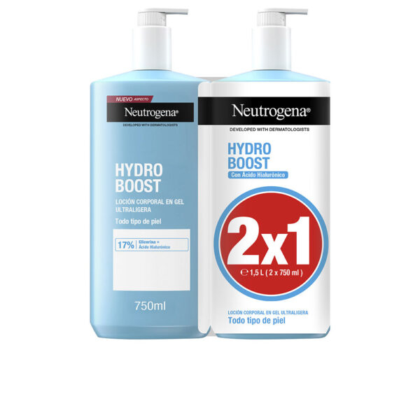 NEUTROGENA HYDRO BOOST body gel lotion pack 2 x 750 ml