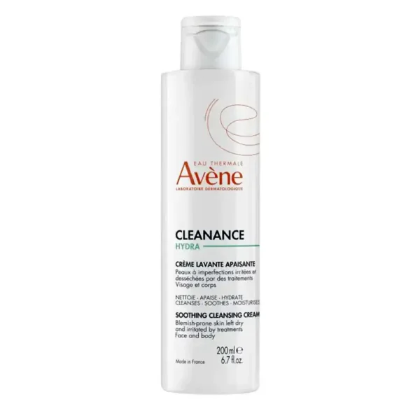 AVENE CLEANANCE HYDRA Soothing Cleansing Cream 200 ml, EAN 3282770390476