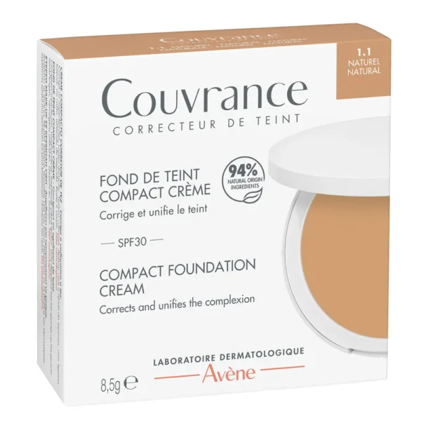 AVENE COUVRANCE Compact Foundation Cream #Natural