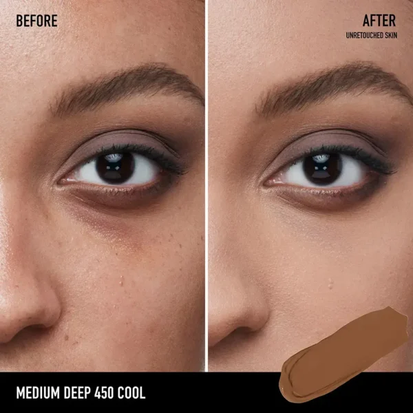 BARE MINERALS BAREPRO 16HR WEAR All-Over Skin-Perfecting Matte Concealer #Medium Deep 450 Cool