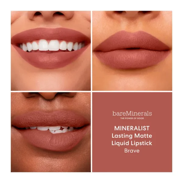 BARE MINERALS MINERALIST Comfort Matte Lipstick #brave