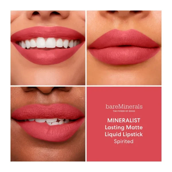 BARE MINERALS MINERALIST Comfort Matte Lipstick #spirited