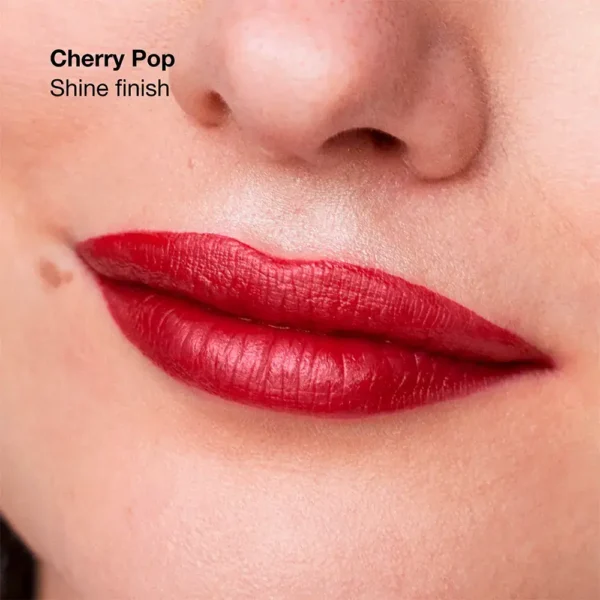 CLINIQUE POP LONGWEAR SHINE Lipstick #Cherry Pop