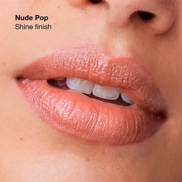 CLINIQUE POP LONGWEAR SHINE Lipstick #Nude Pop