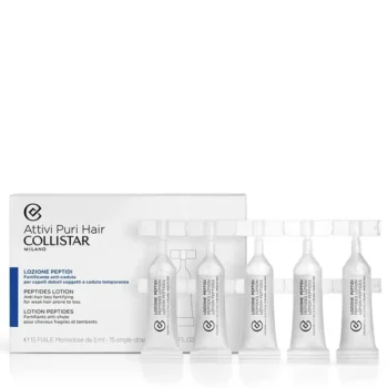 COLLISTAR PEPTIDES LOTION anti-hair loss ampoules 15 x 5 ml, EAN 8015150297349