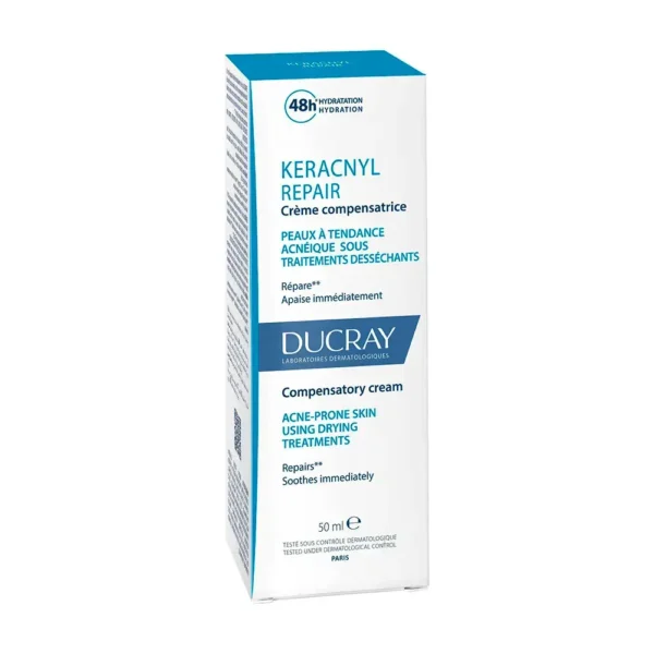 DUCRAY KERACNYL REPAIR Compensatory Cream for Anti-Acne Treatments 50 ml