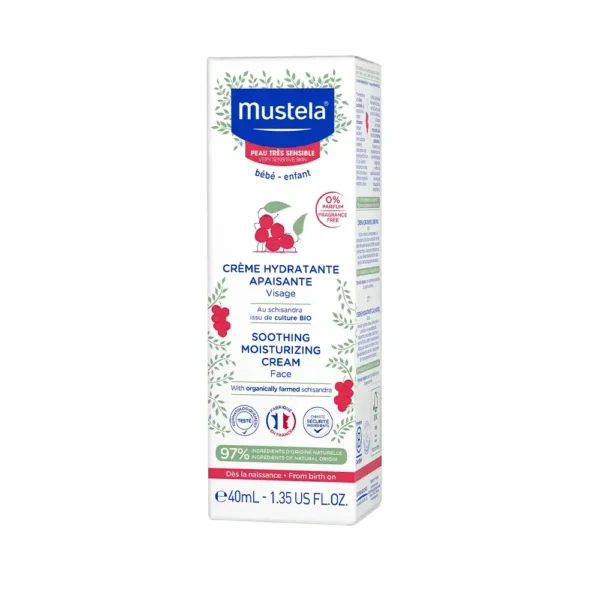 MUSTELA BABY-CHILD Soothing Moisturizing Cream for Face 40 ml