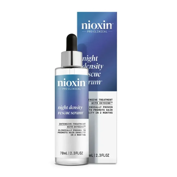 NIOXIN NIGHT DENSITY RESCUE SERUM Intensive Treatment with Oxydine 70 ml