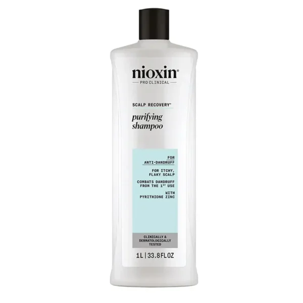 NIOXIN SCALP RECOVERY Purifying Shampoo Anti-Dandruff for Itchy Scalp 1000 ml, EAN 4064666843087