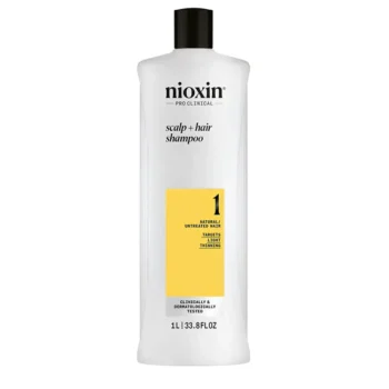 NIOXIN SYSTEM 1 Shampoo for Natural Hair with Mild Weakening 1000 ml, EAN 4064666843162