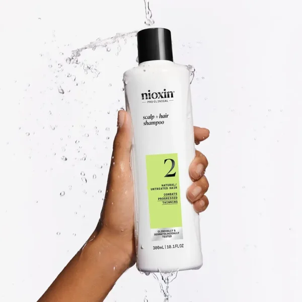 NIOXIN SYSTEM 2 Shampoo for Natural Hair with Advanced Weakening 300 ml