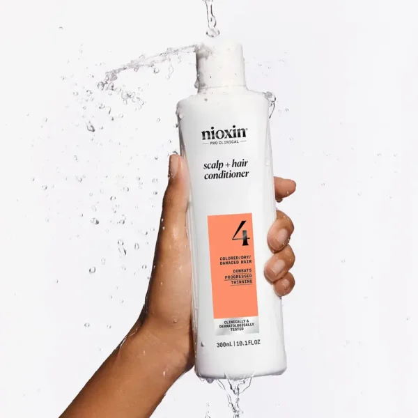 NIOXIN SYSTEM 4 Conditioner for Dyed and Damaged Hair with Advanced Weakening 300 ml