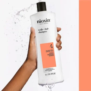 NIOXIN SYSTEM 4 Shampoo for Dyed and Damaged Hair with Advanced Weakening 1000 ml