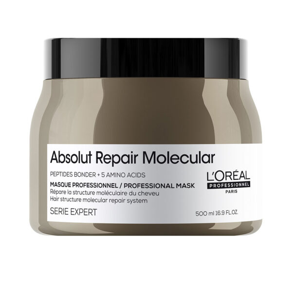 L'OREAL PROFESSIONNEL PARIS ABSOLUT REPAIR MOLECULAR professional leave-in repair mask for damaged hair 500 ml