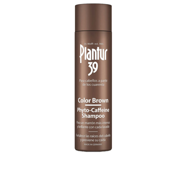 PLANTUR 39 PHYTO-CAFFEINE COLOR BROWN anti-hair loss shampoo for brown hair 250 ml