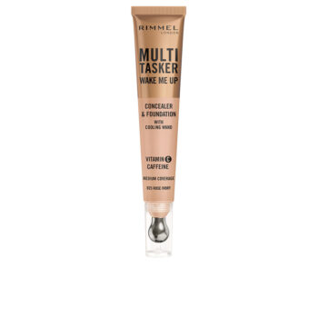 RIMMEL LONDON MULTITASKER WAKE ME UP correttore e fondotinta #Rose Ivory 20 ml
