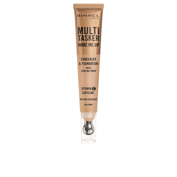 RIMMEL LONDON MULTITASKER WAKE ME UP concealer and foundation #ivory 20 ml