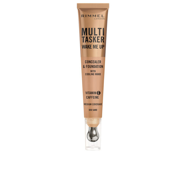 RIMMEL LONDON MULTITASKER WAKE ME UP concealer and foundation #Sand 20 ml