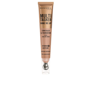 RIMMEL LONDON MULTITASKER WAKE ME UP correttore e fondotinta #Classic Beige 20 ml