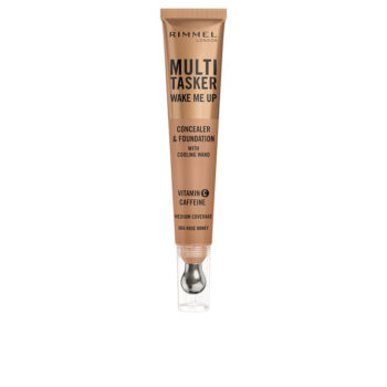 RIMMEL LONDON MULTITASKER WAKE ME UP correttore e fondotinta #Rose Honey 20 ml